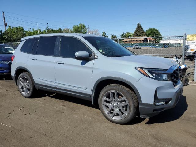 5FNYF8H55NB021404 - 2022 HONDA PASSPORT EXL BLUE photo 4