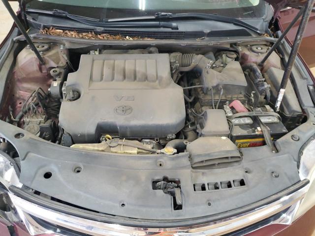 4T1BK1EB8DU023894 - 2013 TOYOTA AVALON BASE BURGUNDY photo 11