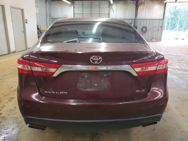 4T1BK1EB8DU023894 - 2013 TOYOTA AVALON BASE BURGUNDY photo 6