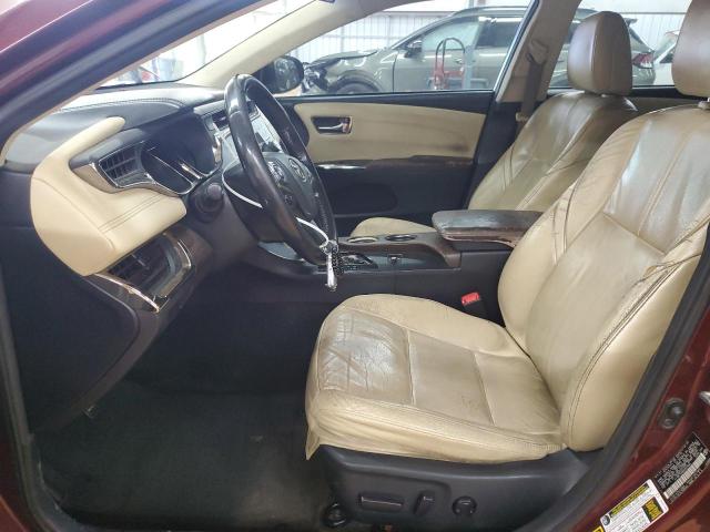 4T1BK1EB8DU023894 - 2013 TOYOTA AVALON BASE BURGUNDY photo 7