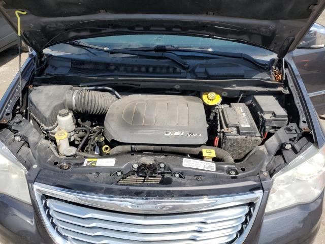 2C4RC1CG2ER453644 - 2014 CHRYSLER TOWN & COU TOURING L GRAY photo 12