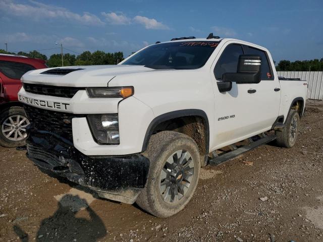 1GC1YME79MF156373 - 2021 CHEVROLET SILVERADO K2500 CUSTOM WHITE photo 1