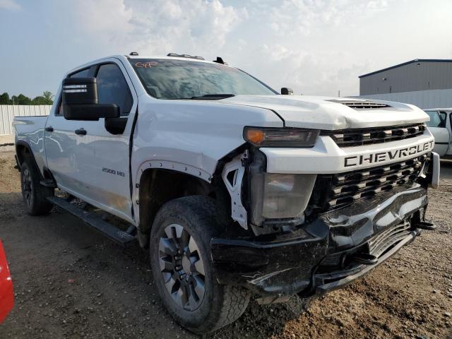 1GC1YME79MF156373 - 2021 CHEVROLET SILVERADO K2500 CUSTOM WHITE photo 4