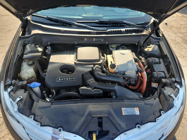 3LN6L2LU6ER821957 - 2014 LINCOLN MKZ HYBRID BLACK photo 11