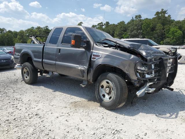 1FTWX31R58ED36391 - 2008 FORD F350 SRW SUPER DUTY GRAY photo 4