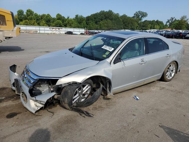 3FAHP0JA1AR393486 - 2010 FORD FUSION SEL SILVER photo 1