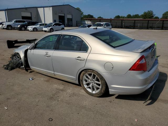 3FAHP0JA1AR393486 - 2010 FORD FUSION SEL SILVER photo 2