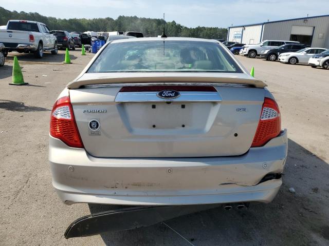 3FAHP0JA1AR393486 - 2010 FORD FUSION SEL SILVER photo 6