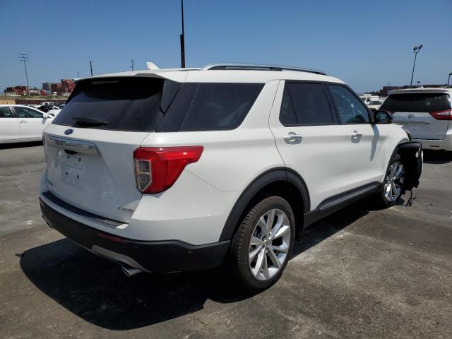 1FM5K8HWXPNA00796 - 2023 FORD EXPLORER PLATINUM WHITE photo 3