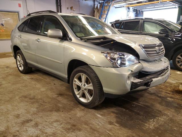 JTJHW31U882066331 - 2008 LEXUS RX 400H GRAY photo 4