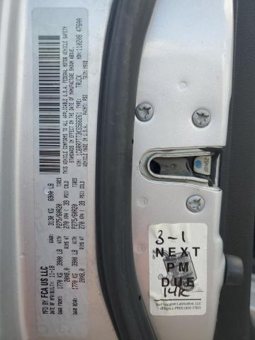 1C6RR7TT3KS566261 - 2019 RAM 1500 CLASS SLT ვერცხლისფერი ფოტო 12