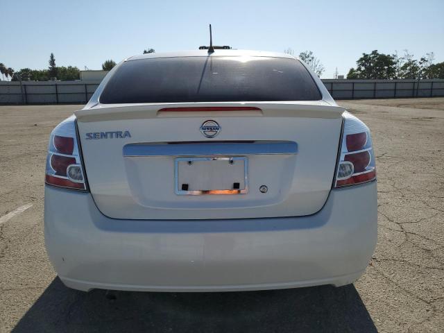 3N1AB6AP0CL683938 - 2012 NISSAN SENTRA 2.0 WHITE photo 6