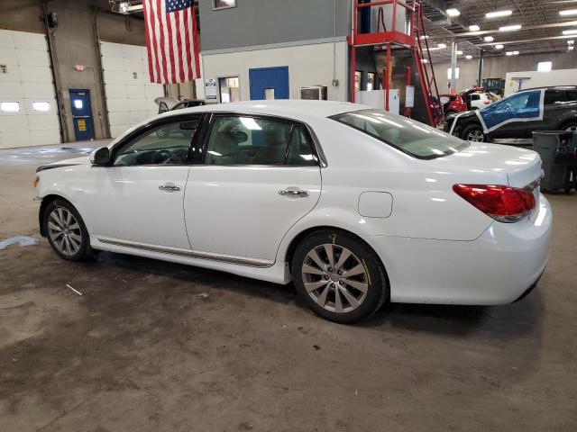 4T1BK3DB3BU381673 - 2011 TOYOTA AVALON BASE WHITE photo 2