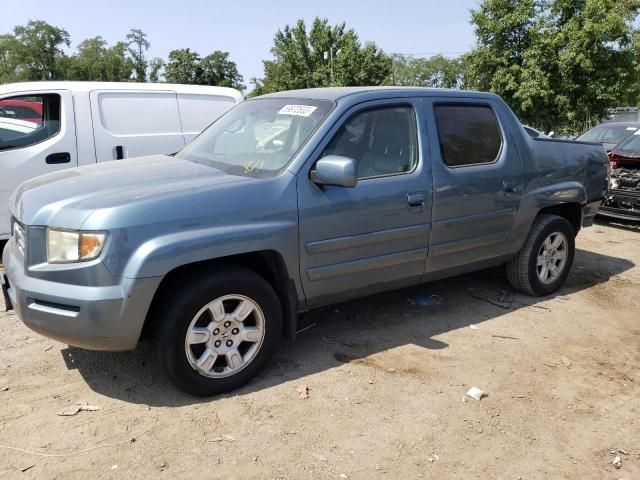 2HJYK16597H533715 - 2007 HONDA RIDGELINE RTL BLUE photo 1