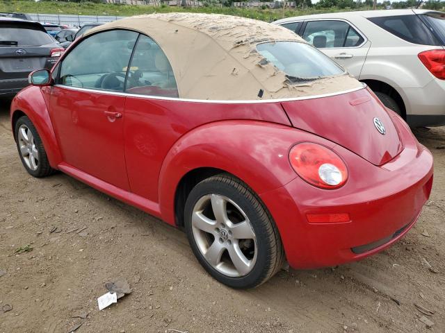 3VWSF31Y46M306277 - 2006 VOLKSWAGEN NEW BEETLE CONVERTIBLE OPTION PACKAGE 2 RED photo 2