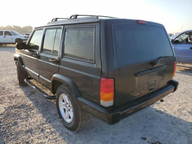 1J4FT58S61L586248 - 2001 JEEP CHEROKEE CLASSIC BLACK photo 3