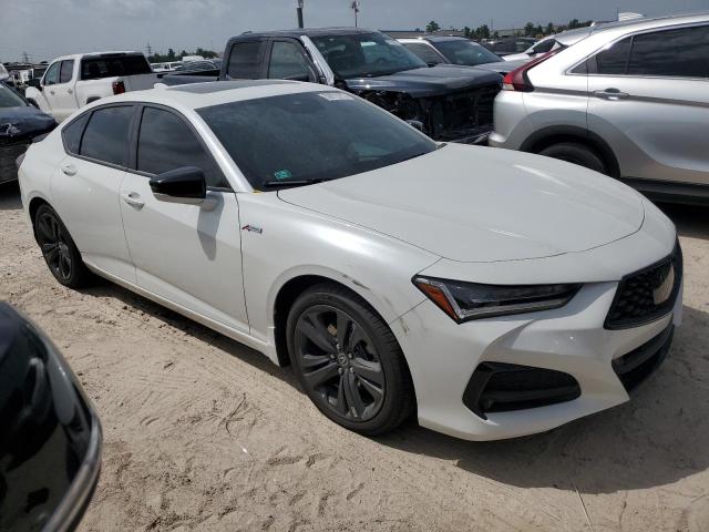 19UUB6F50NA003694 - 2022 ACURA TLX TECH A WHITE photo 4