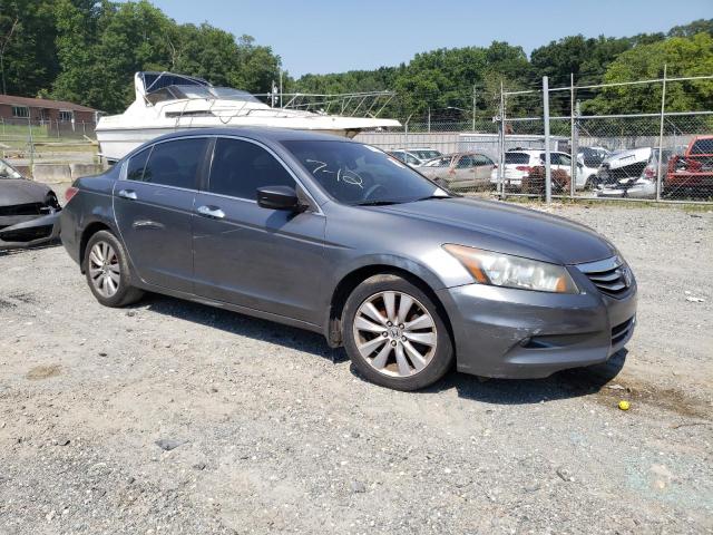 1HGCP3F86BA006861 - 2011 HONDA ACCORD EXL GRAY photo 4