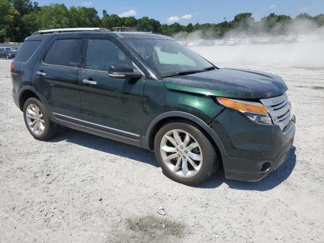 1FM5K8D80DGB32540 - 2013 FORD EXPLORER XLT GREEN photo 4