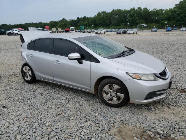 19XFB2F55FE099823 - 2015 HONDA CIVIC LX SILVER photo 4