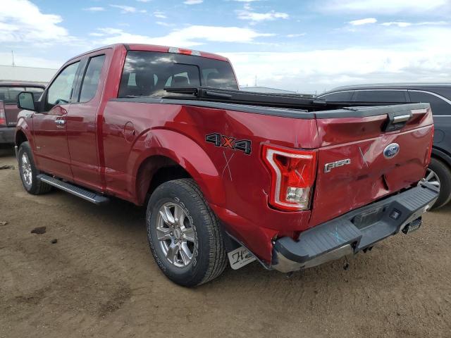 1FTEX1EP8GFB80140 - 2016 FORD F150 SUPER CAB RED photo 3