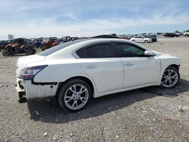 1N4AA5AP8CC860408 - 2012 NISSAN MAXIMA S WHITE photo 3