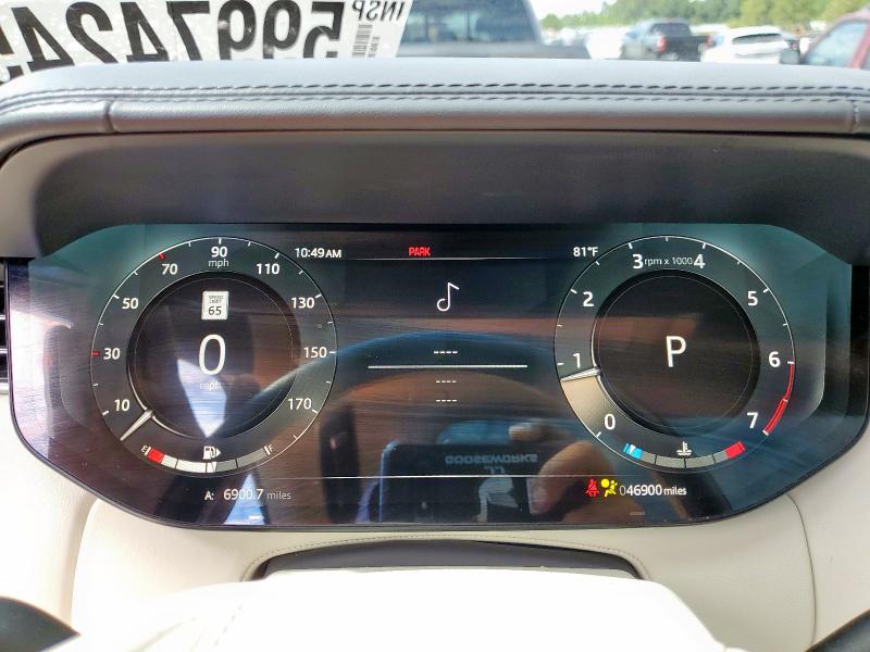 SALKPBFUXPA023602 - 2023 LAND ROVER RANGE ROVE SE GRAY photo 9