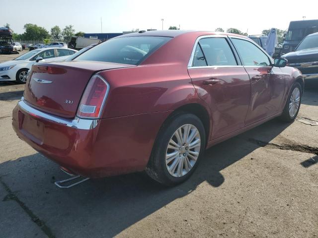 2C3CCARG7EH190445 - 2014 CHRYSLER 300 RED photo 3