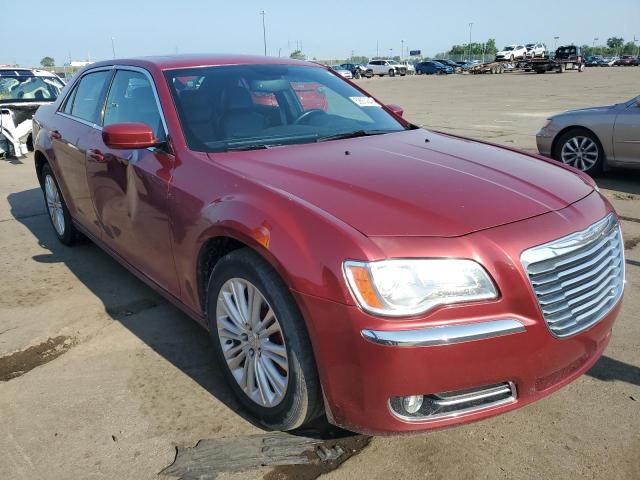 2C3CCARG7EH190445 - 2014 CHRYSLER 300 RED photo 4