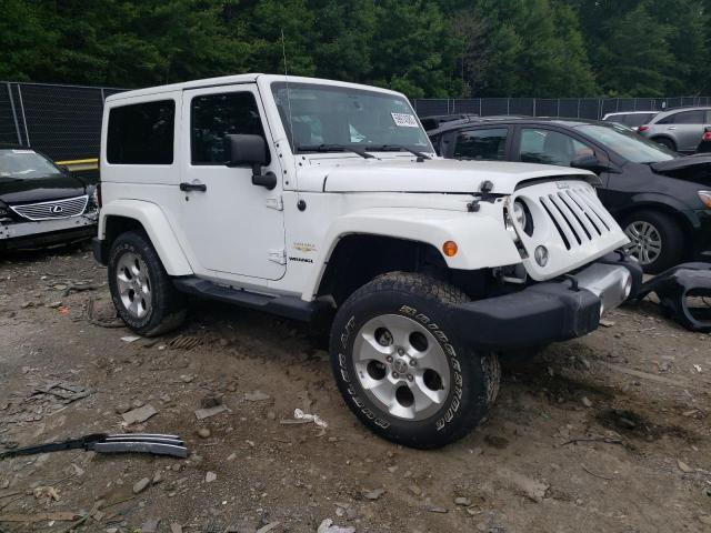 1C4GJWBG2FL736566 - 2015 JEEP WRANGLER SAHARA WHITE photo 4