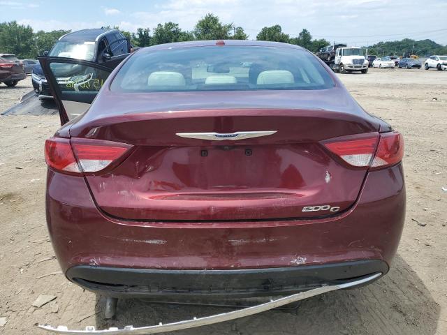 1C3CCCCB8FN700514 - 2015 CHRYSLER 200 C RED photo 6