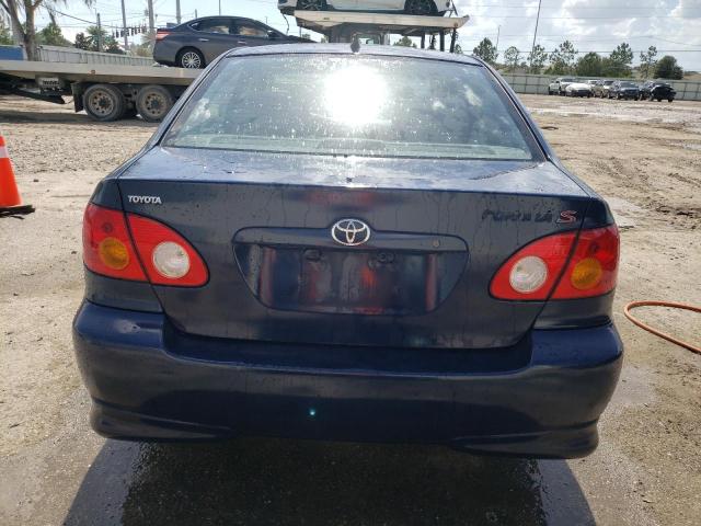 1NXBR32E74Z260964 - 2004 TOYOTA COROLLA CE BLUE photo 6