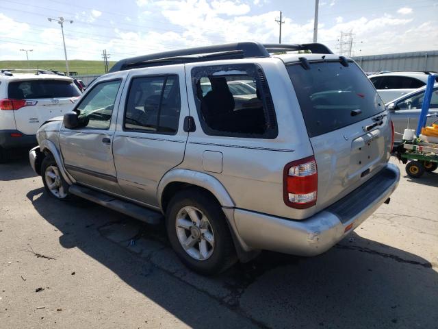JN8DR09Y33W814620 - 2003 NISSAN PATHFINDER LE SILVER photo 2