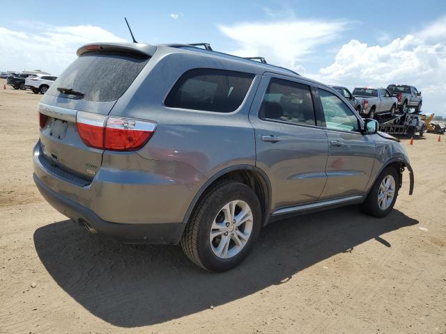 1D4RE4GG3BC743937 - 2011 DODGE DURANGO CREW GRAY photo 3