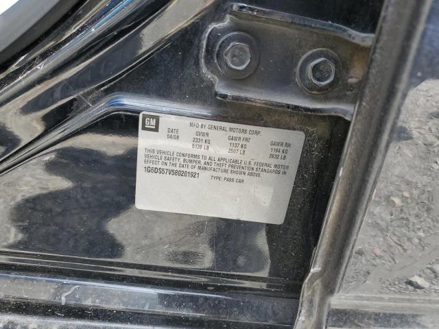 1G6DS57V580201921 - 2008 CADILLAC CTS HI FEATURE V6 BLACK photo 12