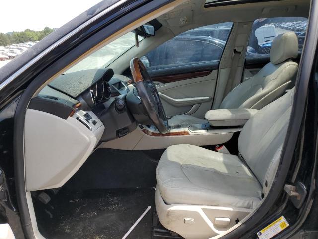 1G6DS57V580201921 - 2008 CADILLAC CTS HI FEATURE V6 BLACK photo 7