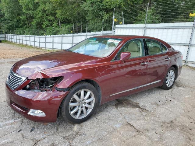 JTHBL46FX85071013 - 2008 LEXUS LS 460 BURGUNDY photo 1