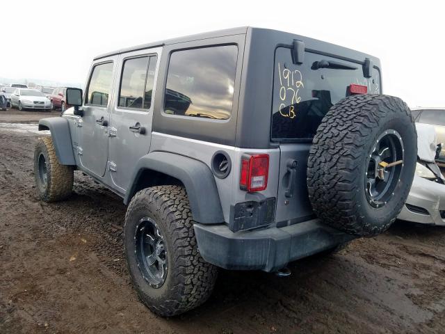 1C4BJWDG9HL568547 - 2017 JEEP WRANGLER UNLIMITED SPORT  photo 3