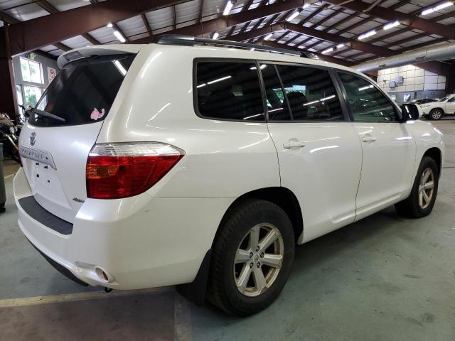 5TDJK3EH9AS020812 - 2010 TOYOTA HIGHLANDER SE WHITE photo 3