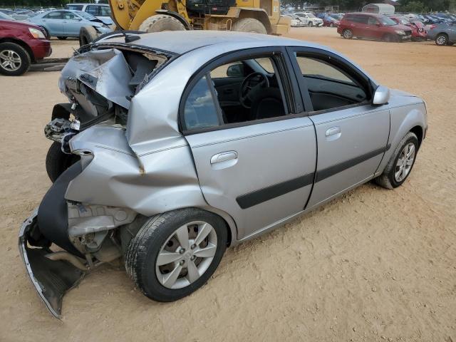 KNADE223496518416 - 2009 KIA RIO BASE GRAY photo 3