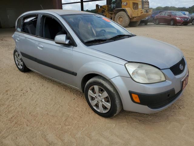 KNADE223496518416 - 2009 KIA RIO BASE GRAY photo 4