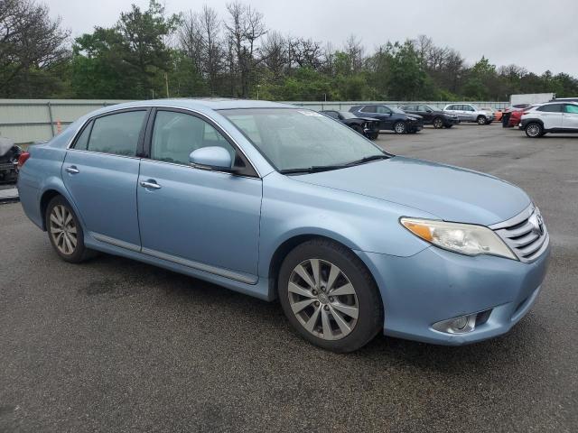 4T1BK3DB0CU470182 - 2012 TOYOTA AVALON BASE BLUE photo 4
