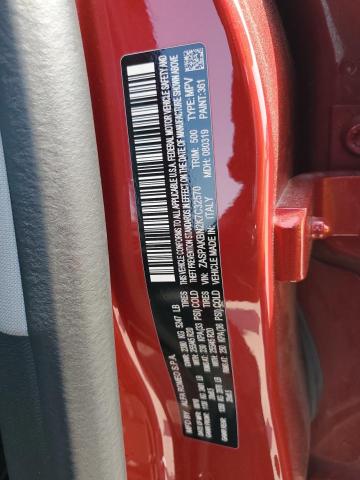 ZASPAKBN2K7C32570 - 2019 ALFA ROMEO STELVIO TI RED photo 12