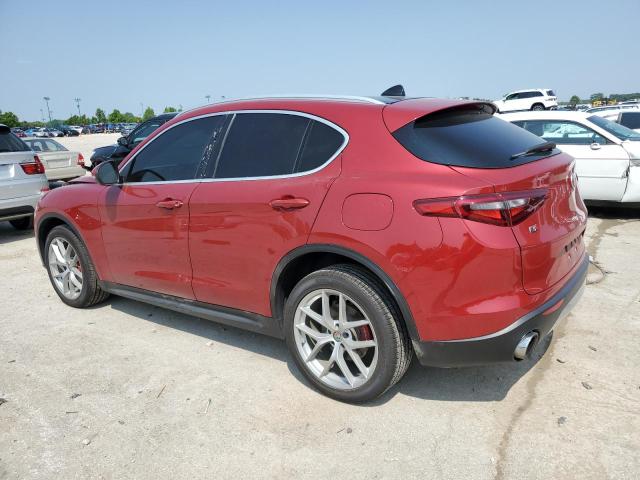 ZASPAKBN2K7C32570 - 2019 ALFA ROMEO STELVIO TI RED photo 2