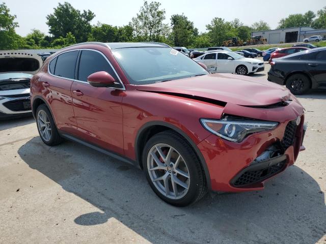 ZASPAKBN2K7C32570 - 2019 ALFA ROMEO STELVIO TI RED photo 4