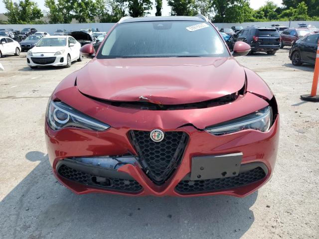 ZASPAKBN2K7C32570 - 2019 ALFA ROMEO STELVIO TI RED photo 5