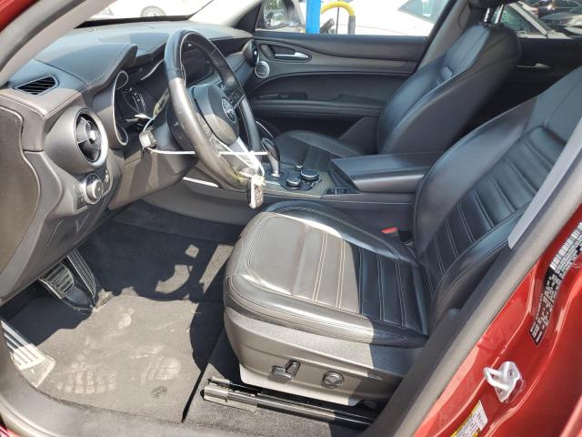 ZASPAKBN2K7C32570 - 2019 ALFA ROMEO STELVIO TI RED photo 7