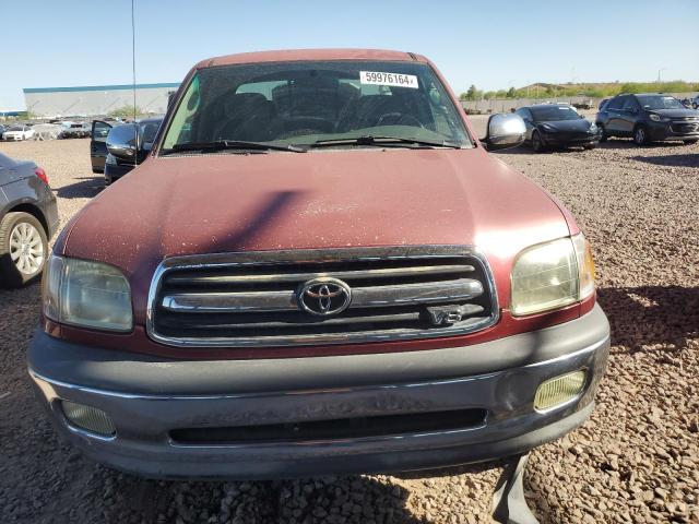 5TBRT34152S233240 - 2002 TOYOTA TUNDRA ACCESS CAB წითელი ფოტო 5