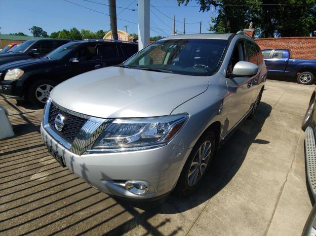 5N1AR2MM3FC615499 - 2015 NISSAN PATHFINDER S SILVER photo 2