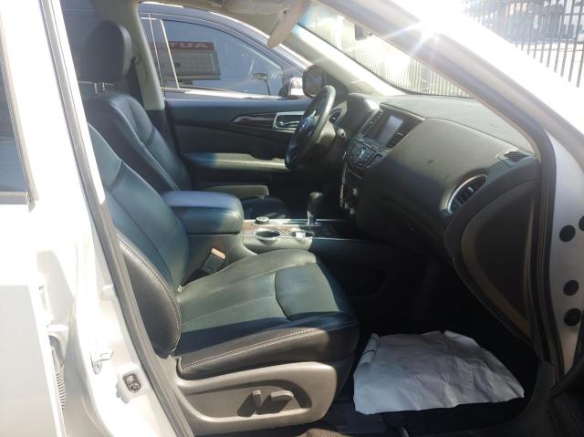 5N1AR2MM3FC615499 - 2015 NISSAN PATHFINDER S SILVER photo 5